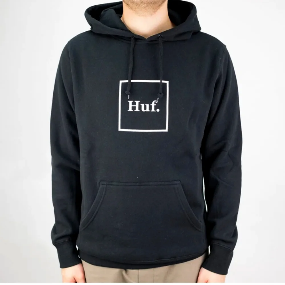 NWT Men's HUF Box Logo Hoodie - Picture 5 of 13